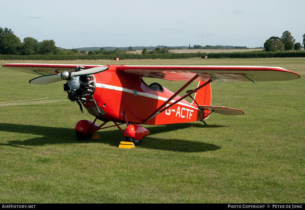 Aircraft Photo of G-ACTF | Comper CLA-7 Swift | AirHistory.net #24658