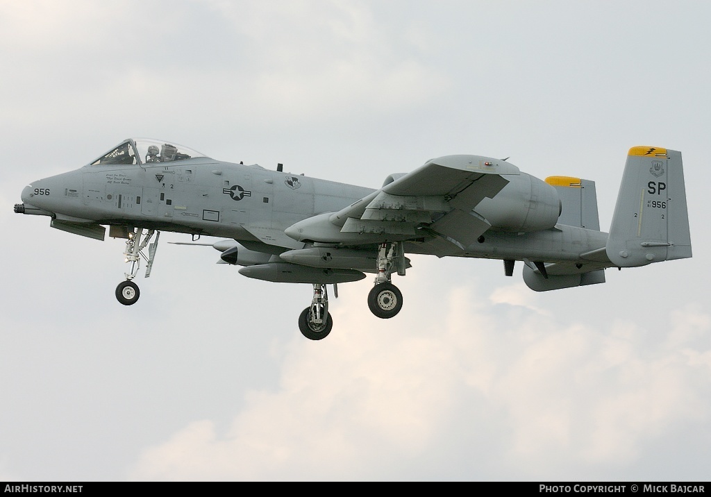 Aircraft Photo of 81-0956 / AF81-956 | Fairchild A-10A Thunderbolt II | USA - Air Force | AirHistory.net #24660