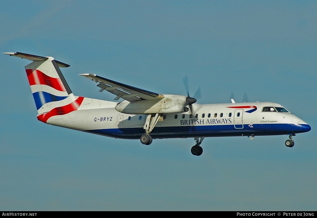Aircraft Photo of G-BRYZ | Bombardier DHC-8-311Q Dash 8 | British Airways | AirHistory.net #24666