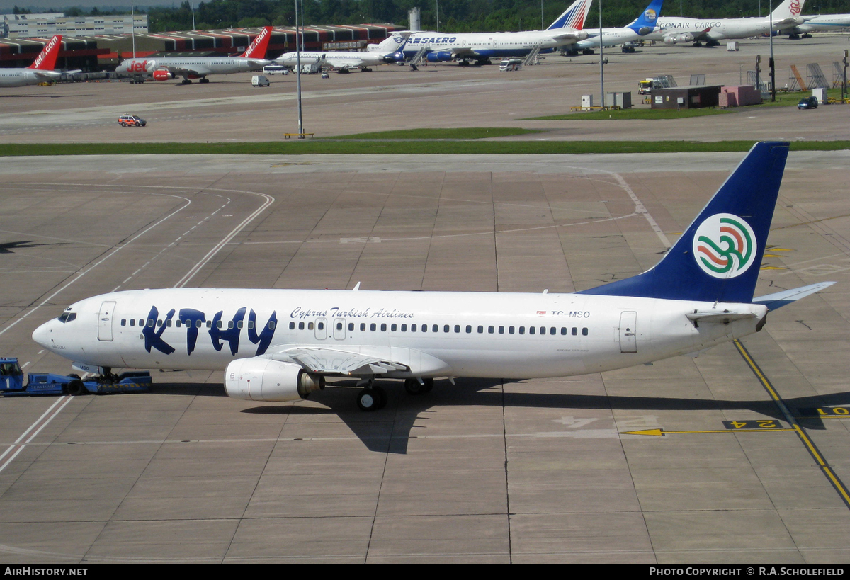 Aircraft Photo of TC-MSO | Boeing 737-8S3 | KTHY Kibris Türk Hava Yollari - Cyprus Turkish Airlines | AirHistory.net #24674