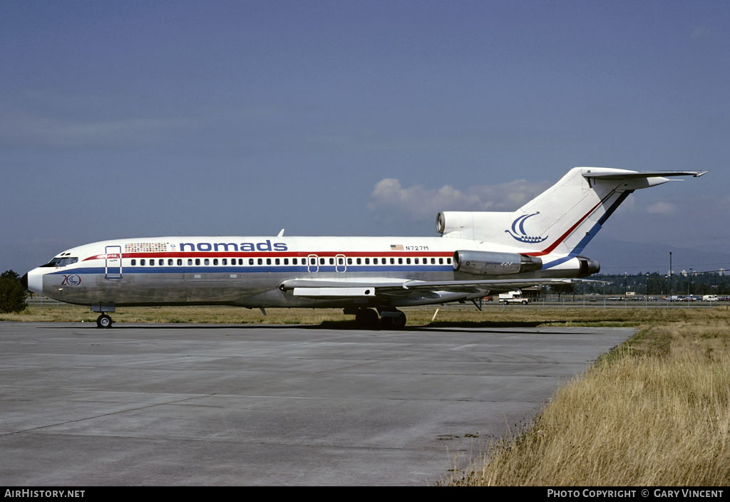 Aircraft Photo of N727M | Boeing 727-30C | Nomads Travel Club | AirHistory.net #24733