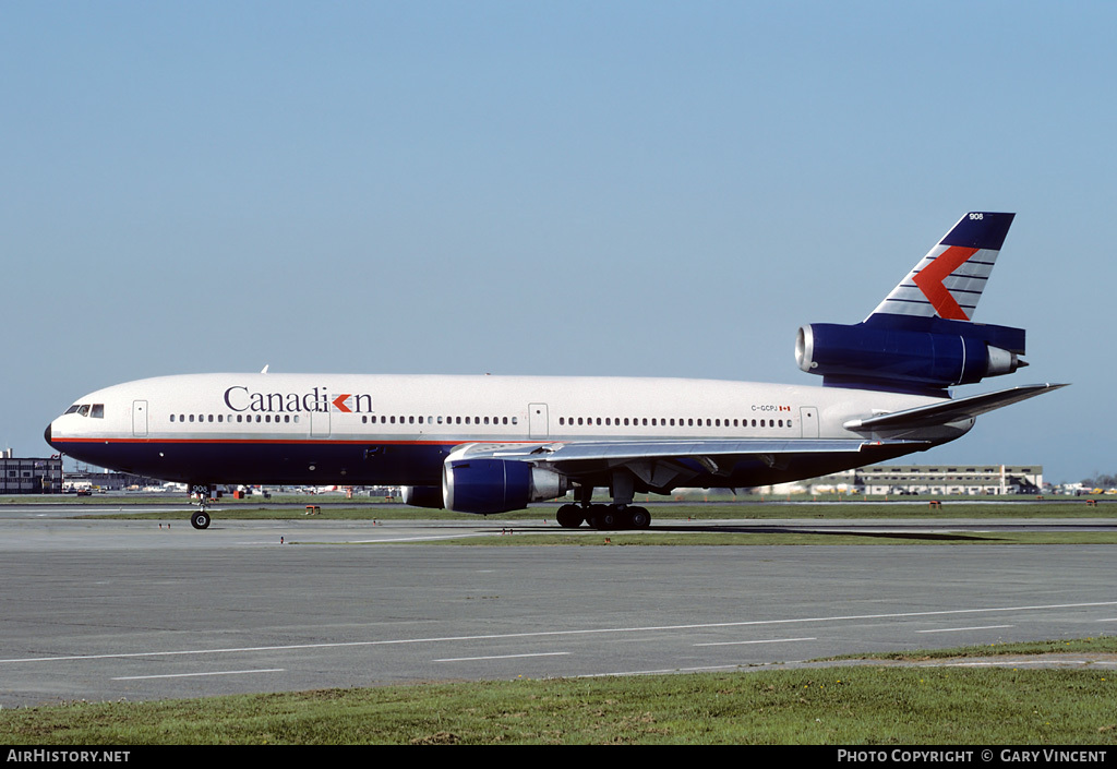 Aircraft Photo of C-GCPJ | McDonnell Douglas DC-10-30 | Canadian Airlines | AirHistory.net #24748