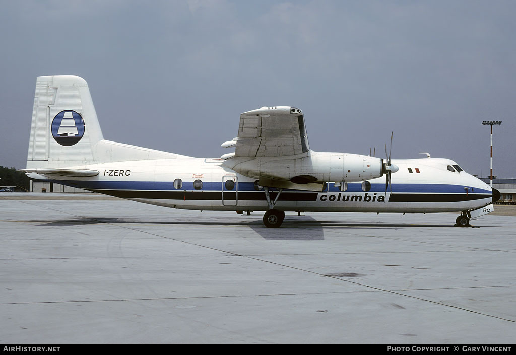 Aircraft Photo of I-ZERC | Handley Page HPR-7 Herald 209 | Columbia | AirHistory.net #24755