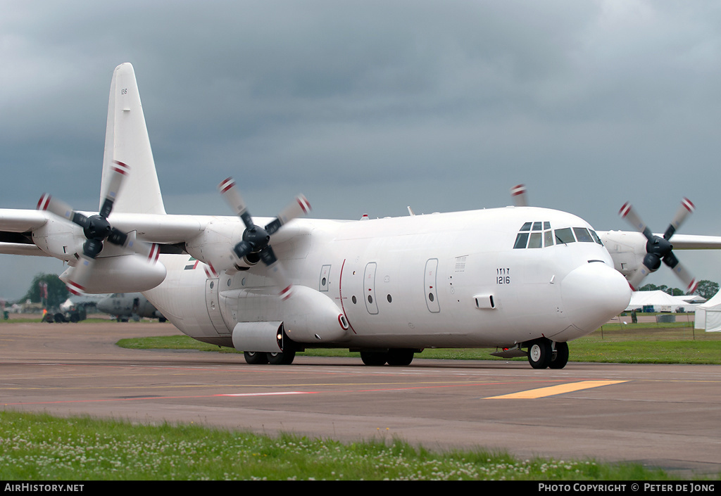 Aircraft Photo of 1216 | Lockheed L-100-30 Hercules (382G) | United Arab Emirates - Air Force | AirHistory.net #24760