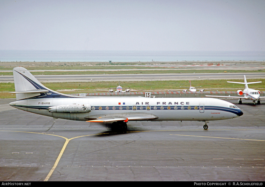 Aircraft Photo of F-BHRB | Sud SE-210 Caravelle III | Air France | AirHistory.net #24765