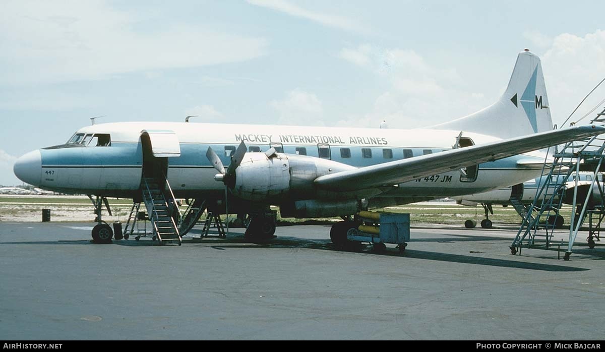 Aircraft Photo of N447JM | Convair 440-86 Metropolitan | Mackey International Airlines | AirHistory.net #24773