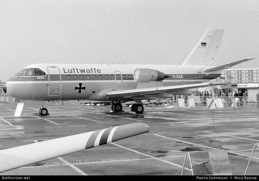 Aircraft Photo of D-BABI | VFW-Fokker VFW-614 | Germany - Air Force | AirHistory.net #24776
