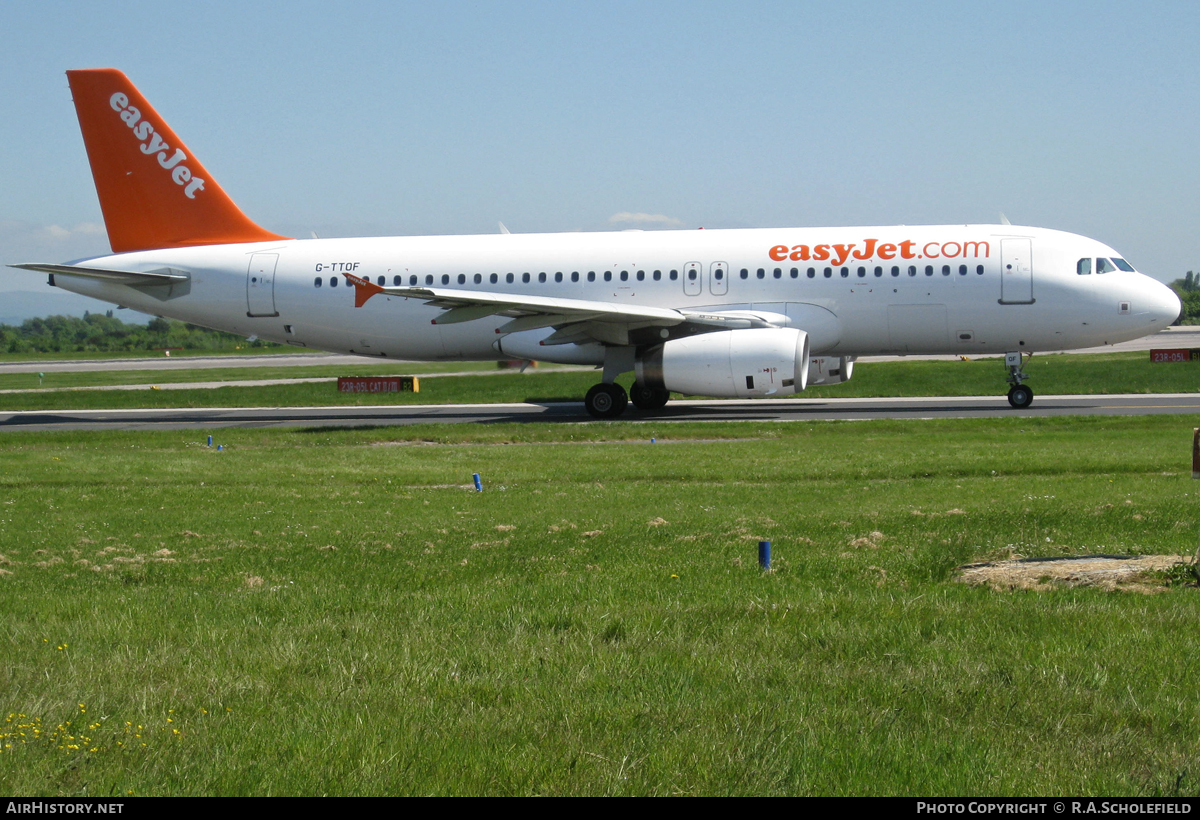 Aircraft Photo of G-TTOF | Airbus A320-232 | EasyJet | AirHistory.net #24791