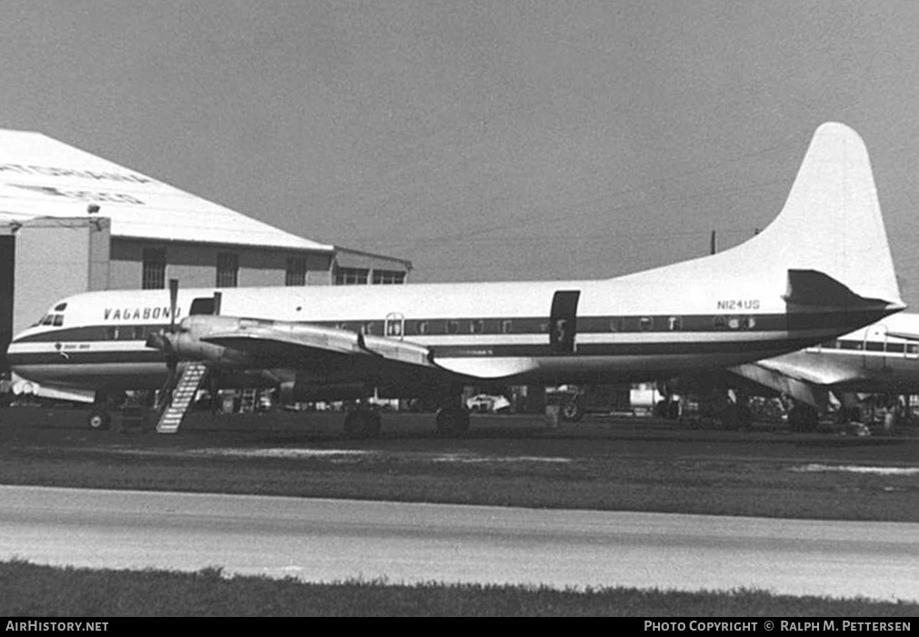 Aircraft Photo of N124US | Lockheed L-188C Electra | Vagabond Travel Club | AirHistory.net #24801