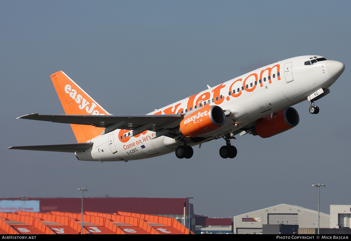 Aircraft Photo of G-EZKG | Boeing 737-73V | EasyJet | AirHistory.net #24813