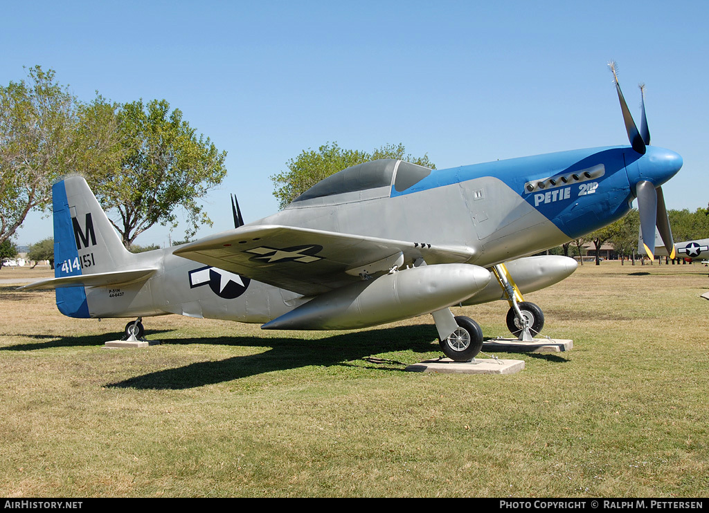 Aircraft Photo of 44-14151 / 414151 | North American P-51H Mustang | USA - Air Force | AirHistory.net #24834