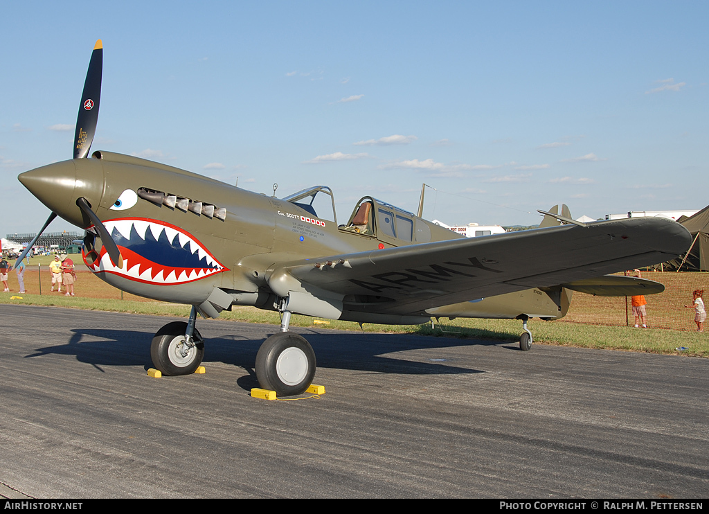 Aircraft Photo of N740RB | Curtiss P-40E Warhawk | USA - Air Force | AirHistory.net #24836