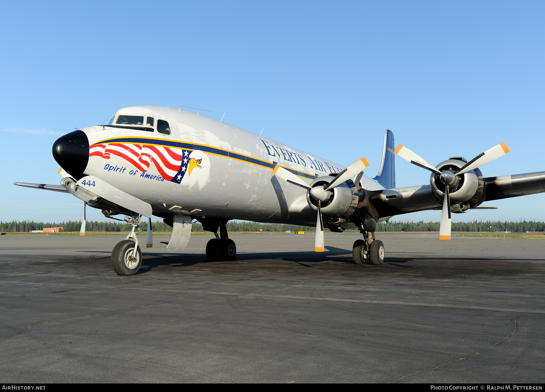 Aircraft Photo of N444CE | Douglas DC-6B | Everts Air Fuel | AirHistory.net #24841