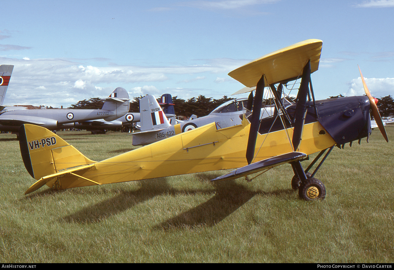 Aircraft Photo of VH-PSD | De Havilland D.H. 82A Tiger Moth | AirHistory.net #24872