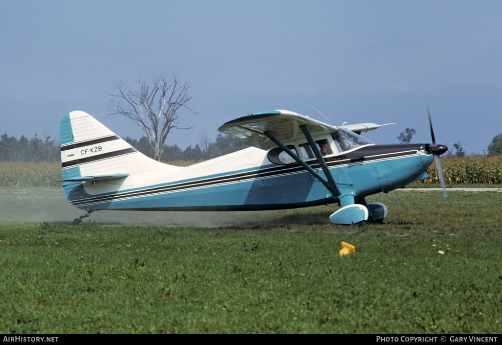 Aircraft Photo of CF-KZB | Stinson 108-3 Voyager | AirHistory.net #24886