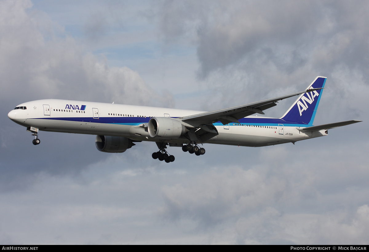 Aircraft Photo of JA733A | Boeing 777-381/ER | All Nippon Airways - ANA | AirHistory.net #24892