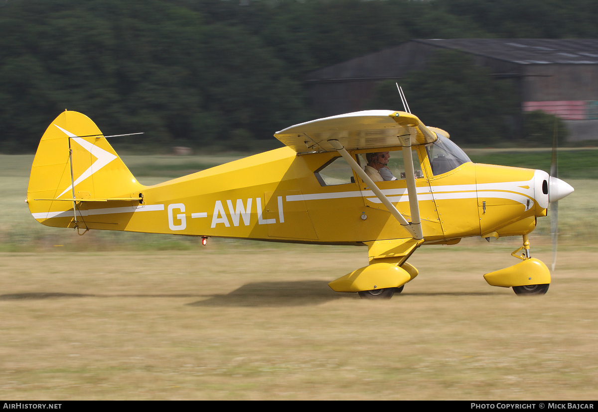 Aircraft Photo of G-AWLI | Piper PA-22-150 Caribbean | AirHistory.net #24899