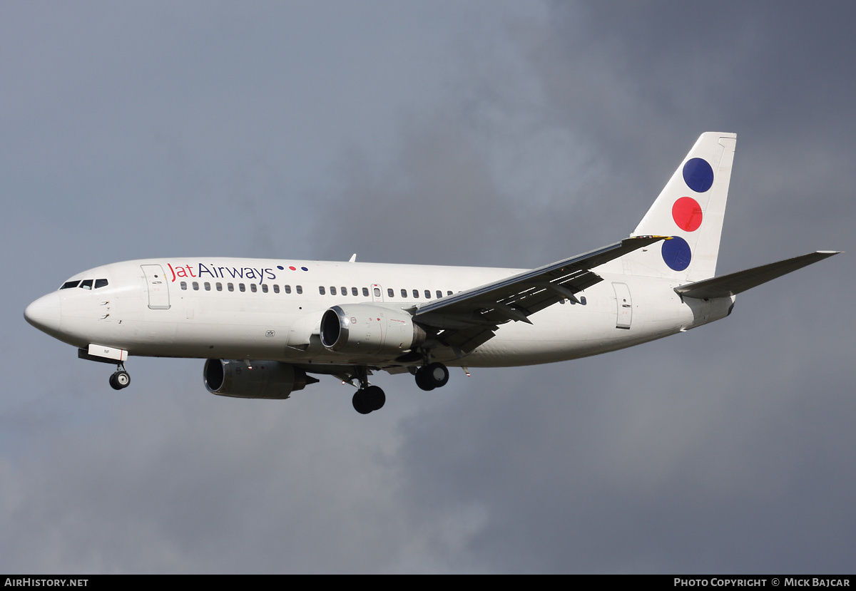 Aircraft Photo of YU-ANF | Boeing 737-3H9 | Jat Airways | AirHistory.net #24900