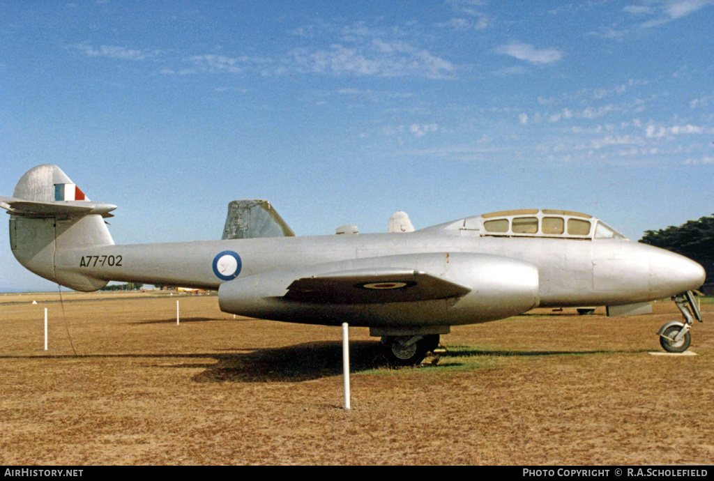 Aircraft Photo of A77-702 | Gloster Meteor T7 | Australia - Air Force | AirHistory.net #24922