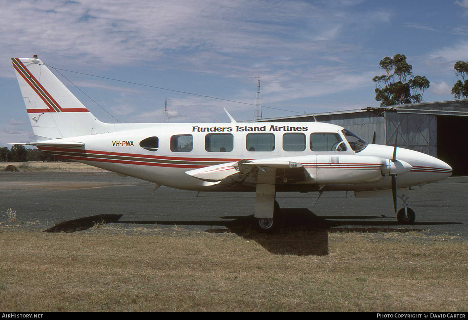 Aircraft Photo of VH-PWA | Piper PA-31-350 Navajo Chieftain | Flinders Island Airlines | AirHistory.net #24933