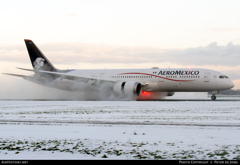 Aircraft Photo of XA-ADC | Boeing 787-9 Dreamliner | AeroMéxico | AirHistory.net #24942