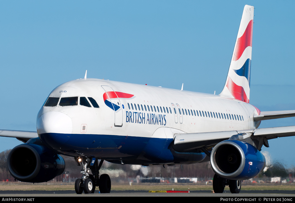 Aircraft Photo of G-EUUD | Airbus A320-232 | British Airways | AirHistory.net #24943
