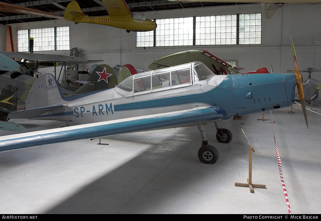 Aircraft Photo of SP-ARM | Zlin Z-26 Trener | AirHistory.net #24957