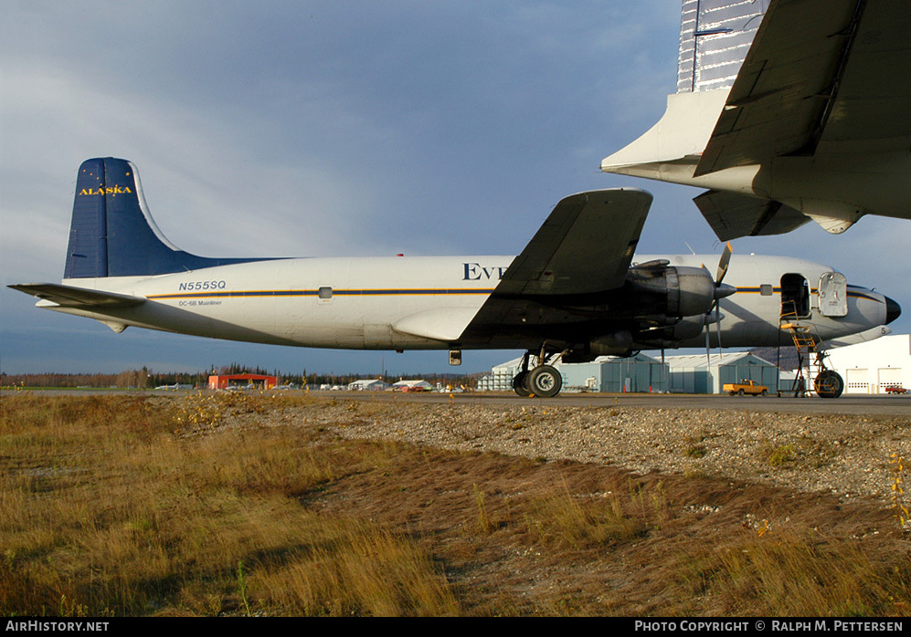 Aircraft Photo of N555SQ | Douglas DC-6B | Everts Air Cargo | AirHistory.net #24965