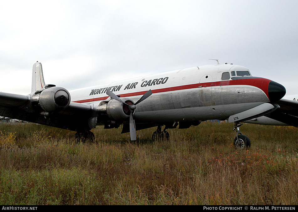 Aircraft Photo of N1027N | Douglas C-118A Liftmaster (DC-6A) | Northern Air Cargo - NAC | AirHistory.net #24966