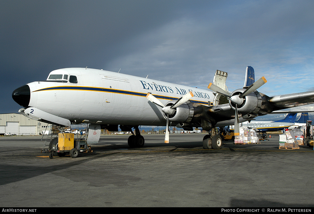 Aircraft Photo of N251CE | Douglas C-118A Liftmaster | Everts Air Cargo | AirHistory.net #24967