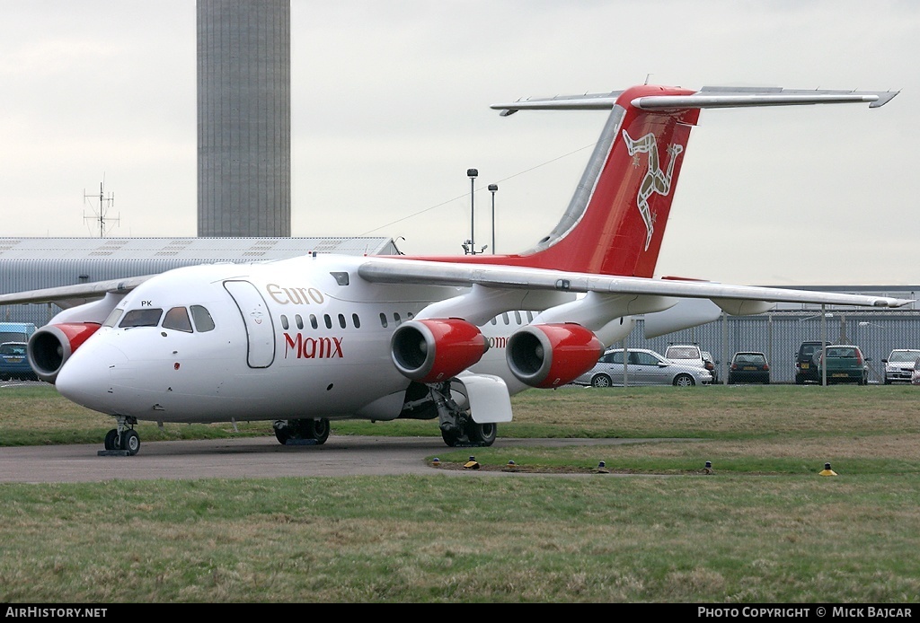 Aircraft Photo of EI-CPK | British Aerospace Avro 146-RJ70 | EuroManx | AirHistory.net #24980