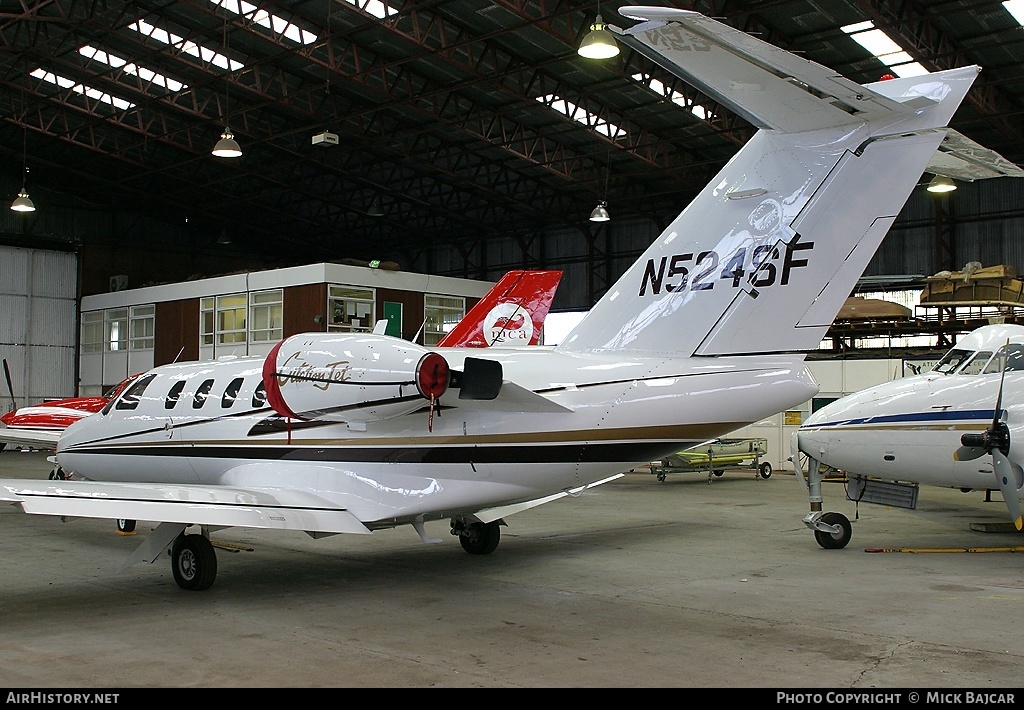 Aircraft Photo of N524SF | Cessna 525 CitationJet | AirHistory.net #24983