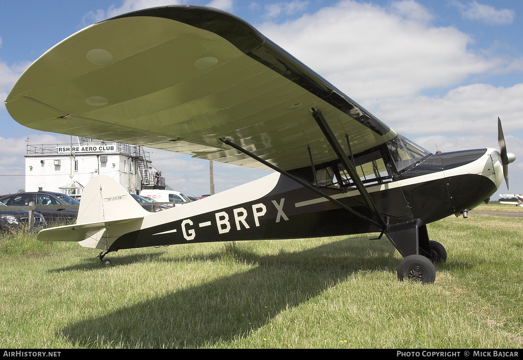 Aircraft Photo of G-BRPX | Taylorcraft BC-12D Twosome | AirHistory.net #25008
