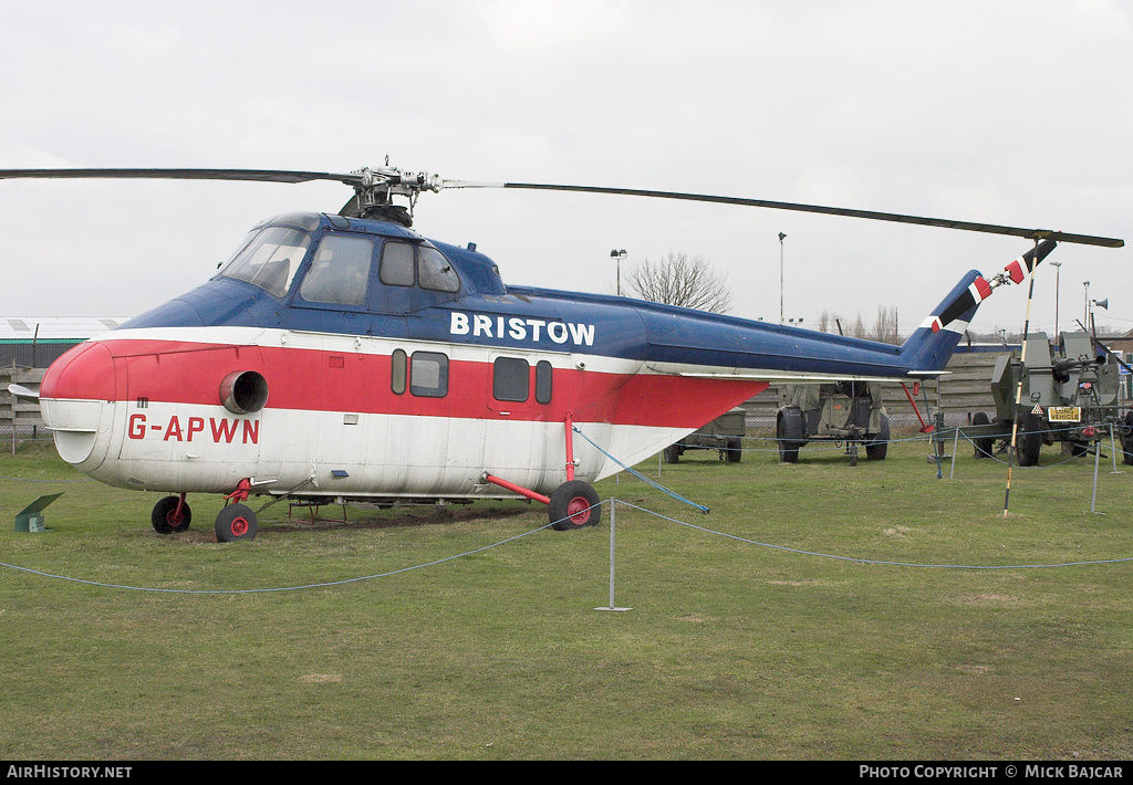 Aircraft Photo of G-APWN | Westland WS-55 Whirlwind 3 | Bristow Helicopters | AirHistory.net #25009