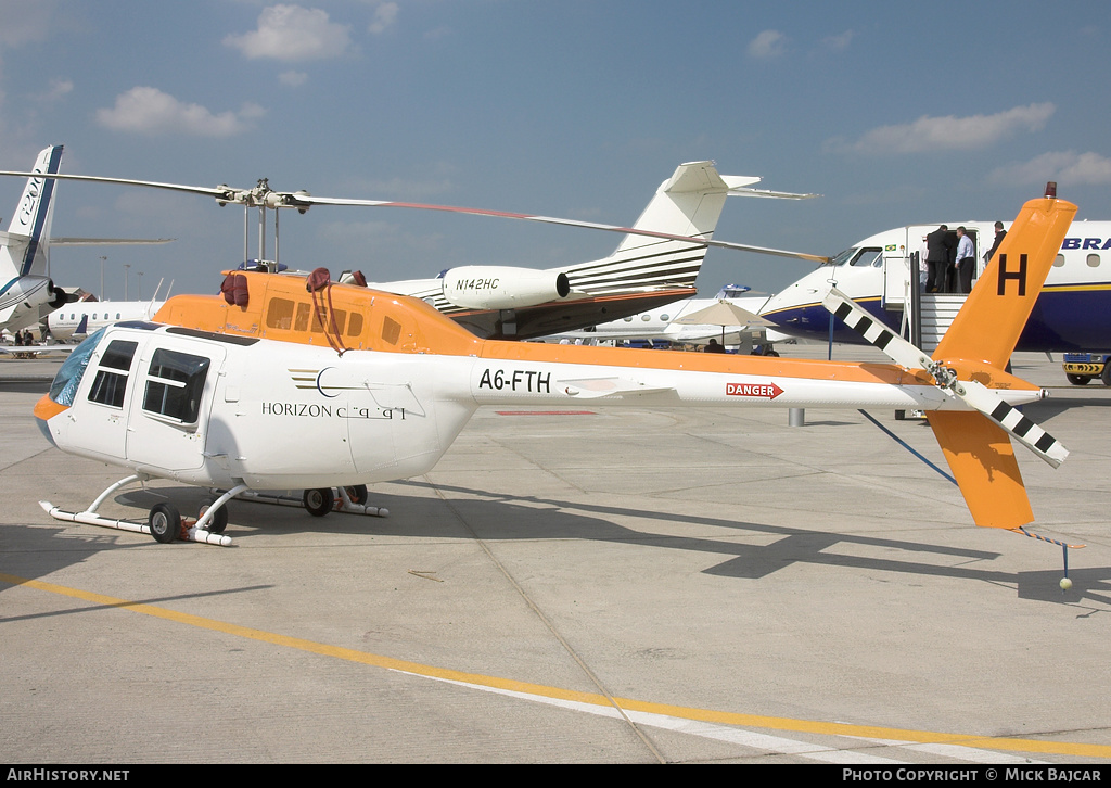 Aircraft Photo of A6-FTH | Bell 206B-3 JetRanger III | Horizon International Flight Academy | AirHistory.net #25011