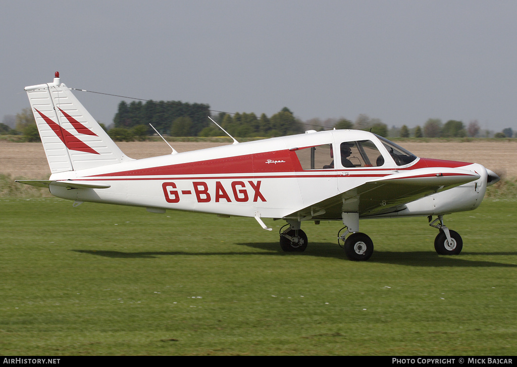 Aircraft Photo of G-BAGX | Piper PA-28-140 Cherokee | AirHistory.net #25026