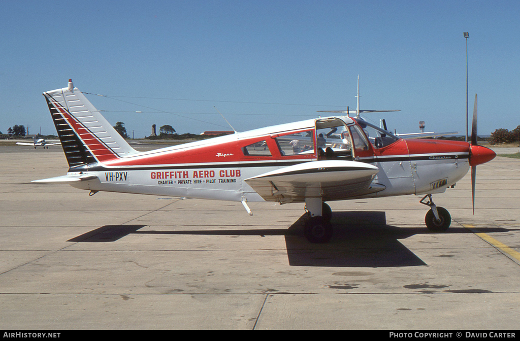 Aircraft Photo of VH-PXV | Piper PA-28-180 Cherokee D | Griffith Aero Club | AirHistory.net #25036