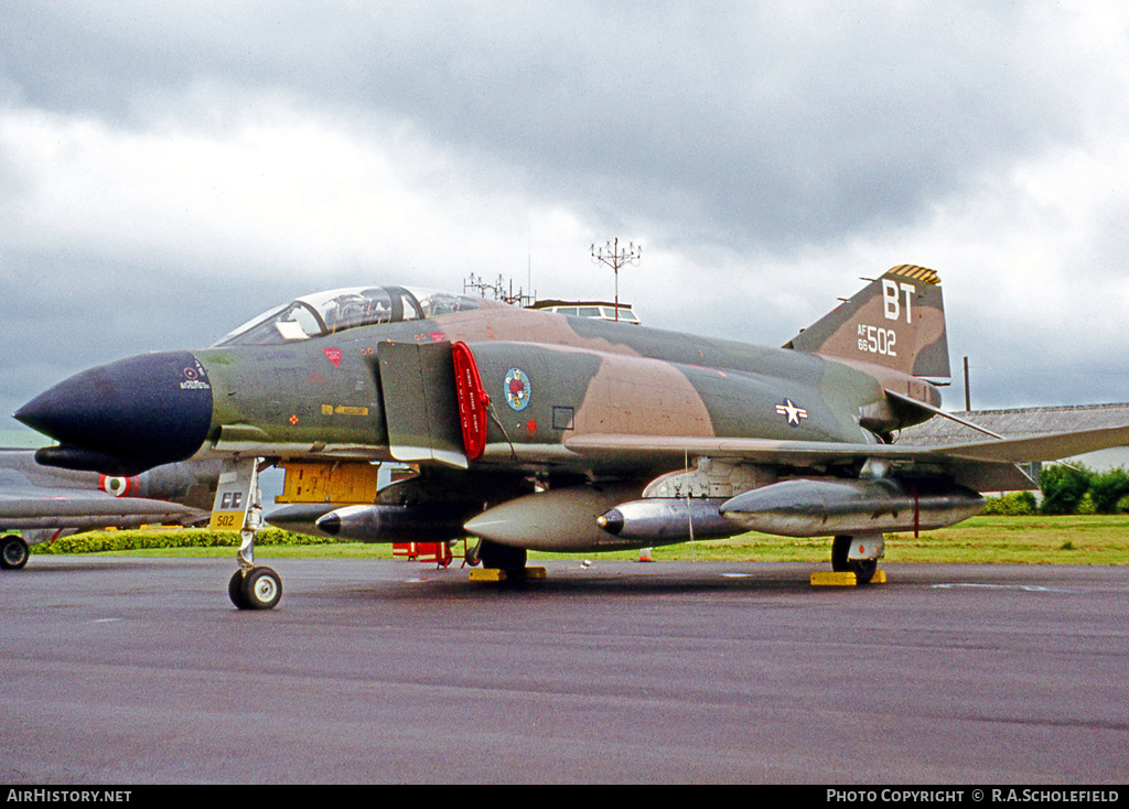 Aircraft Photo of 66-7502 / AF66-502 | McDonnell Douglas F-4D Phantom II | USA - Air Force | AirHistory.net #25080