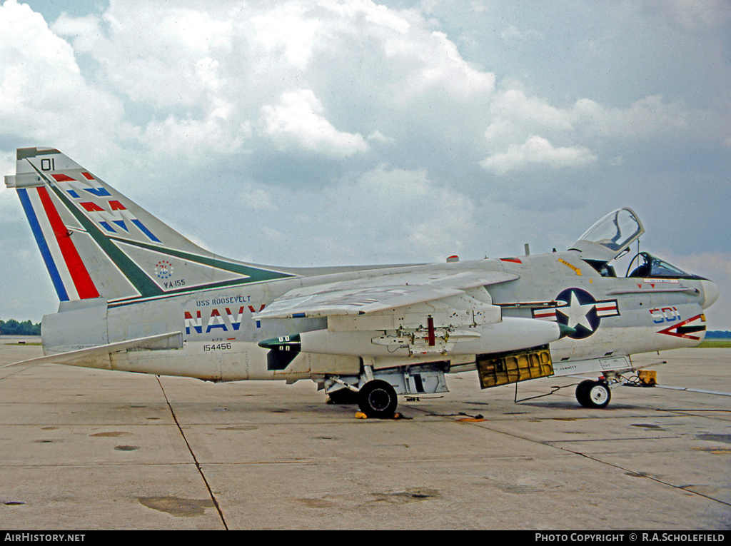 Aircraft Photo of 154456 | LTV A-7B Corsair II | USA - Navy | AirHistory.net #25082