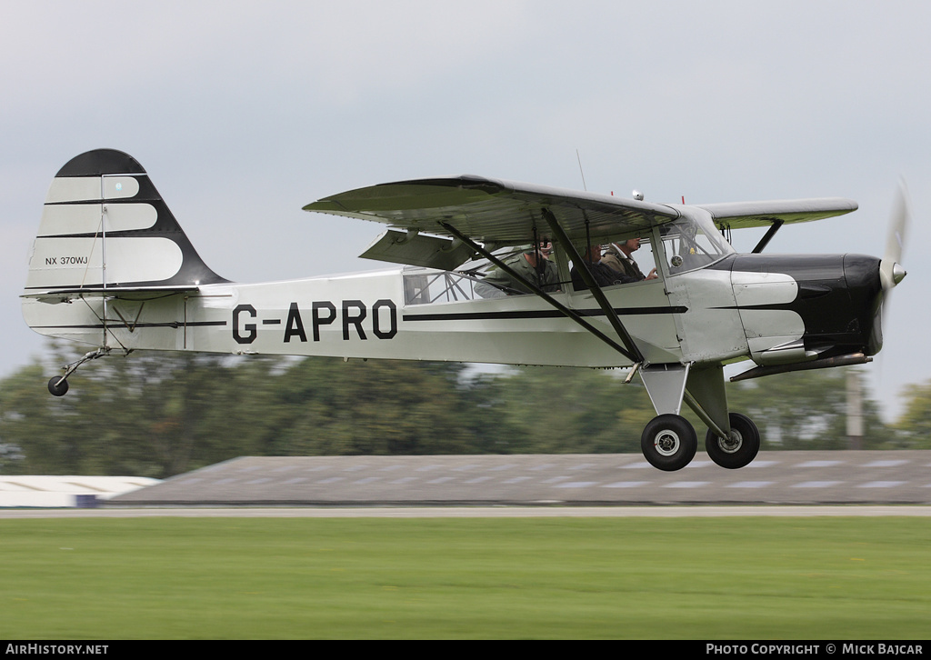 Aircraft Photo of G-APRO / NX370WJ | Auster 6A Tugmaster | AirHistory.net #25096