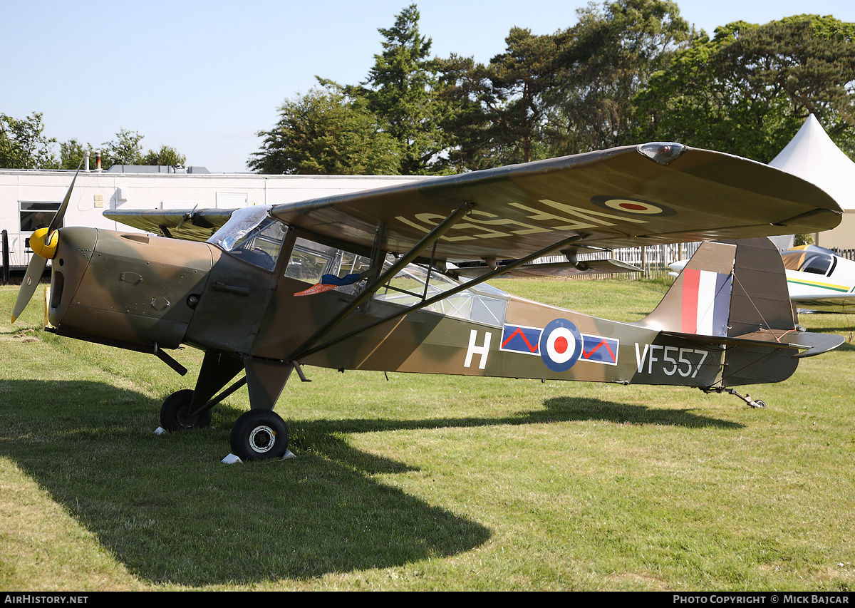 Aircraft Photo of G-ARHM / VF557 | Auster K Auster AOP6 | UK - Army | AirHistory.net #25100