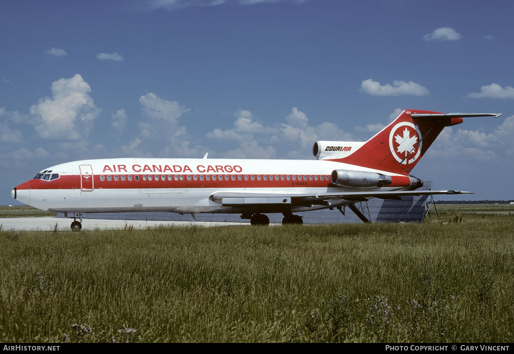 Aircraft Photo of C-GAGX | Boeing 727-22C | Air Canada Cargo | AirHistory.net #25119