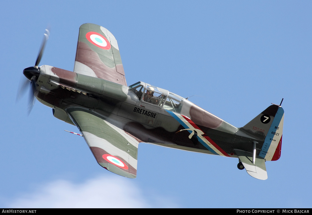 Aircraft Photo of HB-RCF / 138 | Morane-Saulnier D-3801 (MS-412) | France - Air Force | AirHistory.net #25122