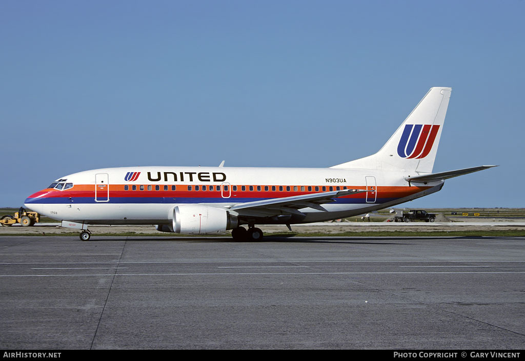 Aircraft Photo of N903UA | Boeing 737-522 | United Airlines | AirHistory.net #25128