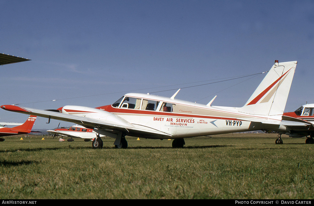 Aircraft Photo of VH-PYP | Piper PA-30-160 Twin Comanche B | Davey Air Services | AirHistory.net #25139