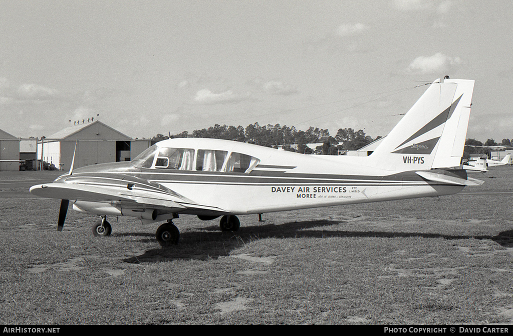 Aircraft Photo of VH-PYS | Piper PA-23-250 Aztec | Davey Air Services | AirHistory.net #25141