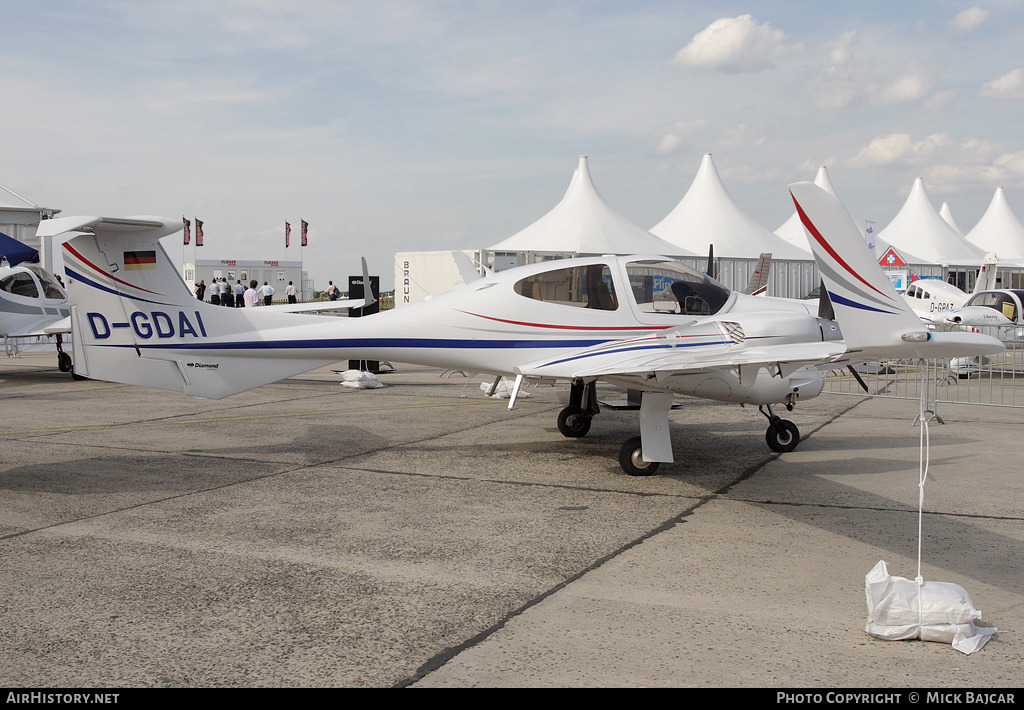 Aircraft Photo of D-GDAI | Diamond DA42 NG Turbo Twin Star | AirHistory.net #25157
