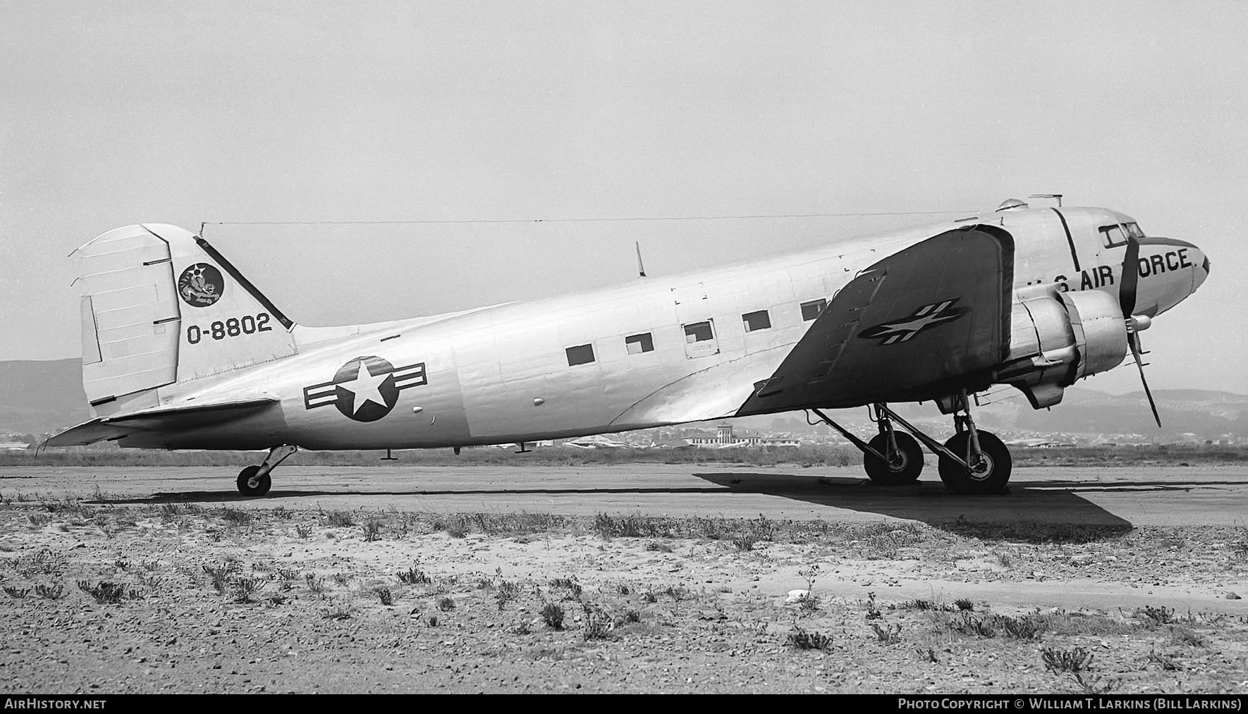 Aircraft Photo of 43-48802 / 0-8802 | Douglas C-47D Skytrain | USA - Air Force | AirHistory.net #25163