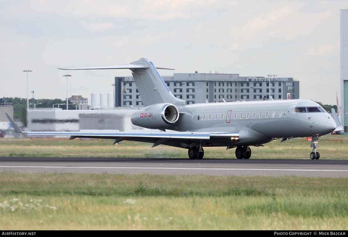 Aircraft Photo of HB-JIH | Bombardier Global 5000 (BD-700-1A11) | AirHistory.net #25173