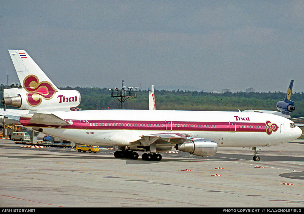 Aircraft Photo of HS-TGD | McDonnell Douglas DC-10-30 | Thai Airways International | AirHistory.net #25181
